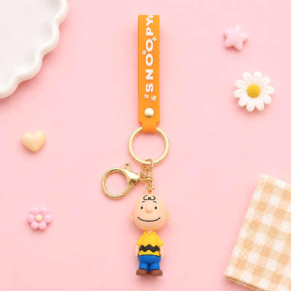 Peanuts Snoopy Figure Keychain