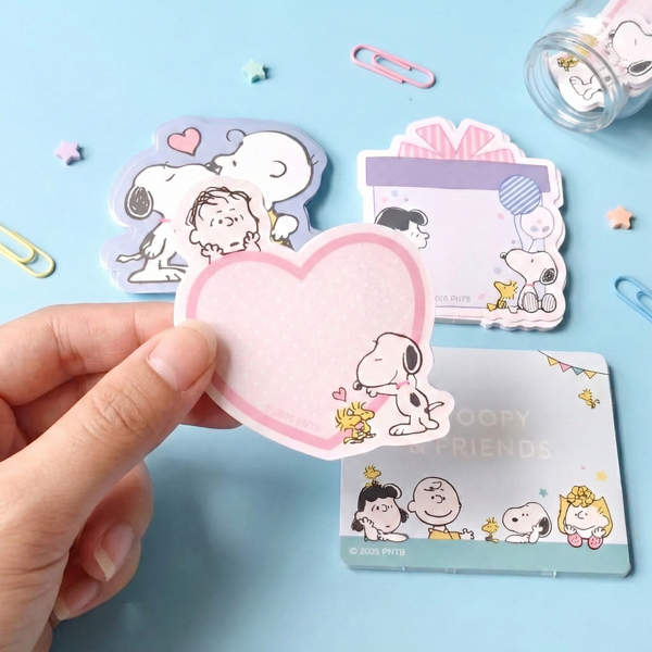 Peanuts Snoopy Write-On Stickers - Blue - Limited Edition