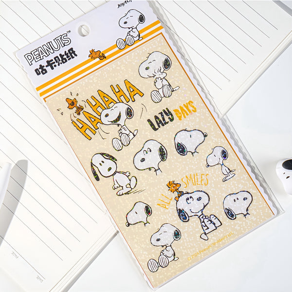 Peanuts Snoopy Holo Stickers