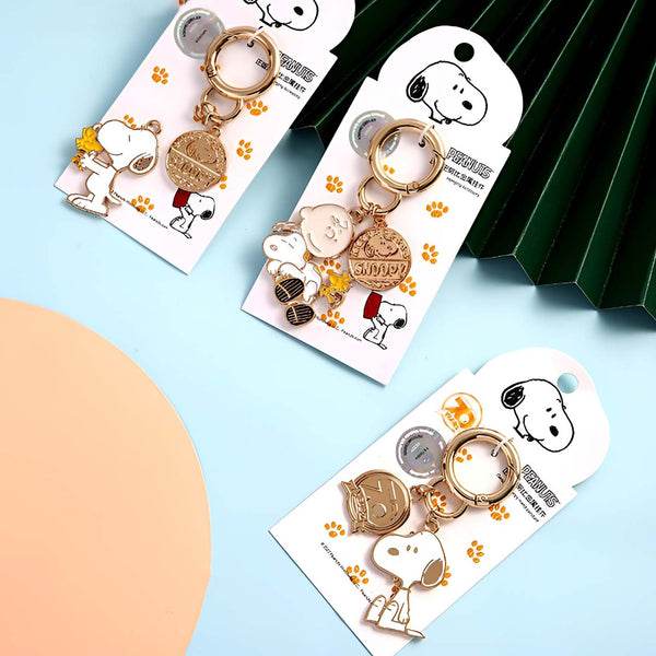 Peanuts Snoopy Keychain - Limited 70th Anniversary Edition