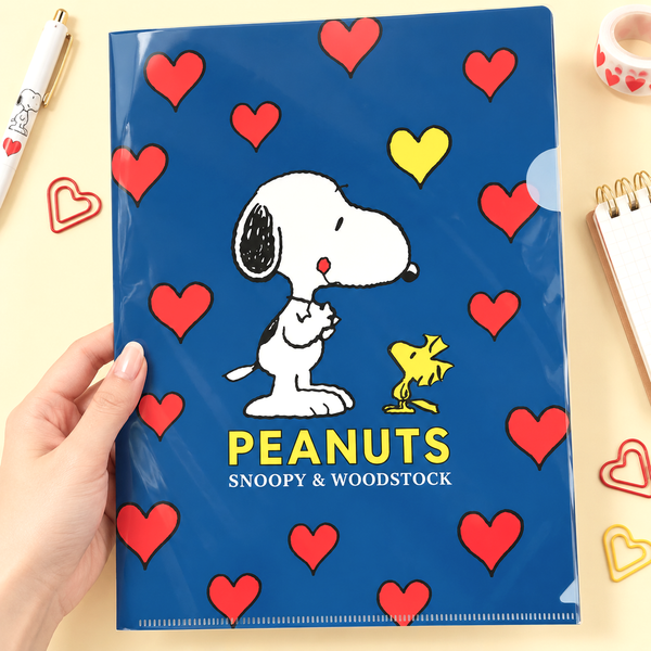 Peanuts Snoopy Love Notes Clear File - Limited Stock