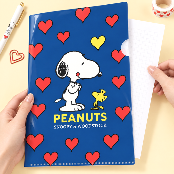 Peanuts Snoopy Love Notes Clear File - Limited Stock