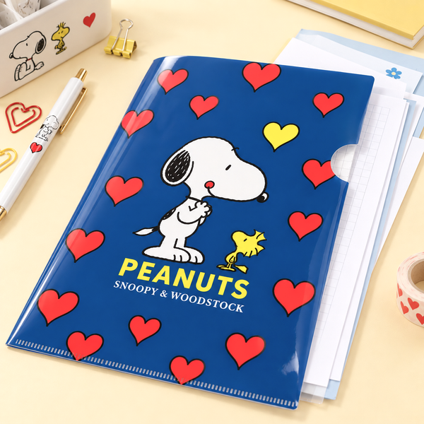 Peanuts Snoopy Love Notes Clear File - Limited Stock