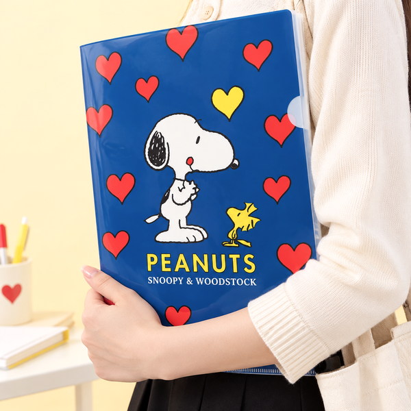 Peanuts Snoopy Love Notes Clear File - Limited Stock