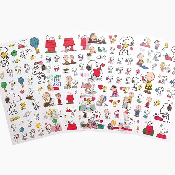 Peanuts Snoopy Masking Stickers