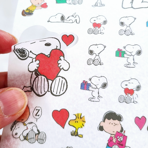 Peanuts Snoopy Masking Stickers