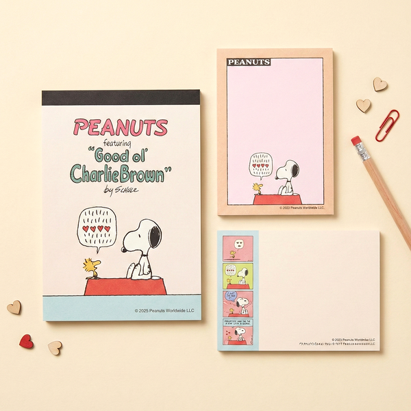 Peanuts Snoopy Memo Pad