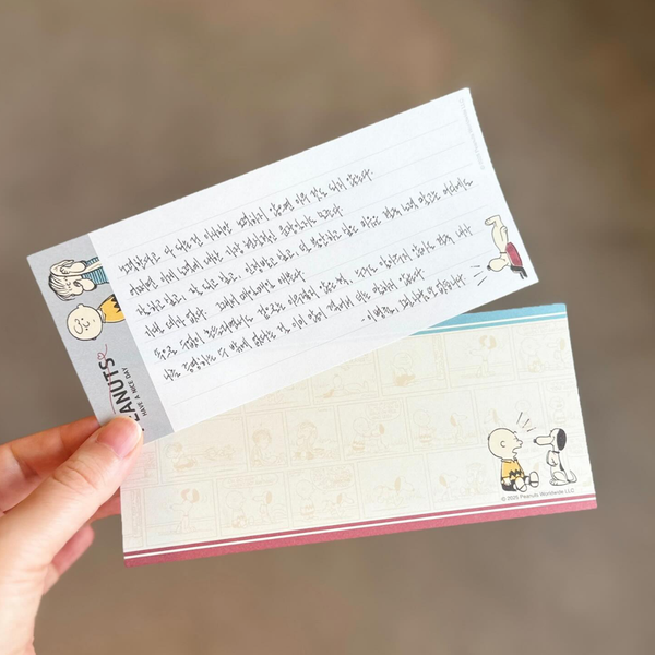 Peanuts Snoopy Mini Letter Set - Limited Vintage Series - Comic Strip