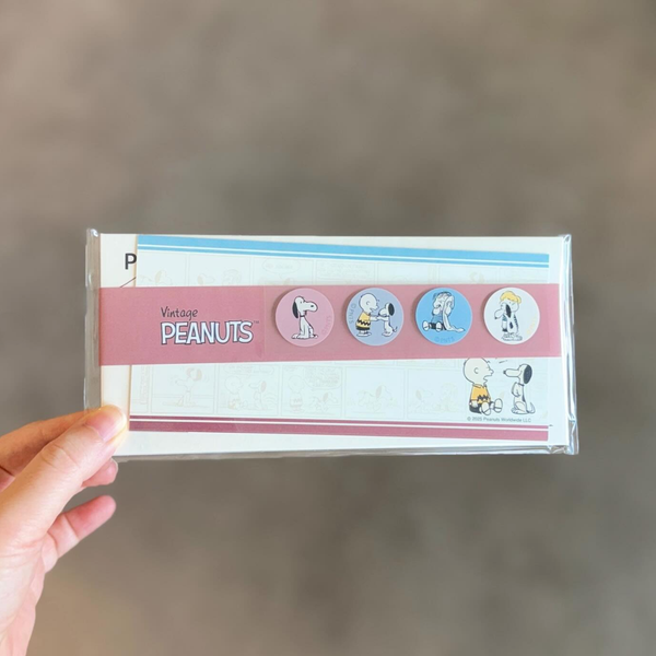Peanuts Snoopy Mini Letter Set - Limited Vintage Series - Comic Strip