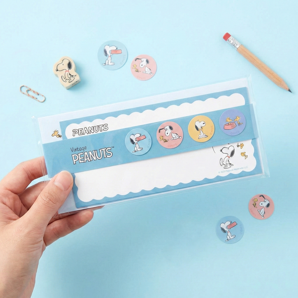 Peanuts Snoopy Mini Letter Set - Vintage | Kawaii Pen Shop
