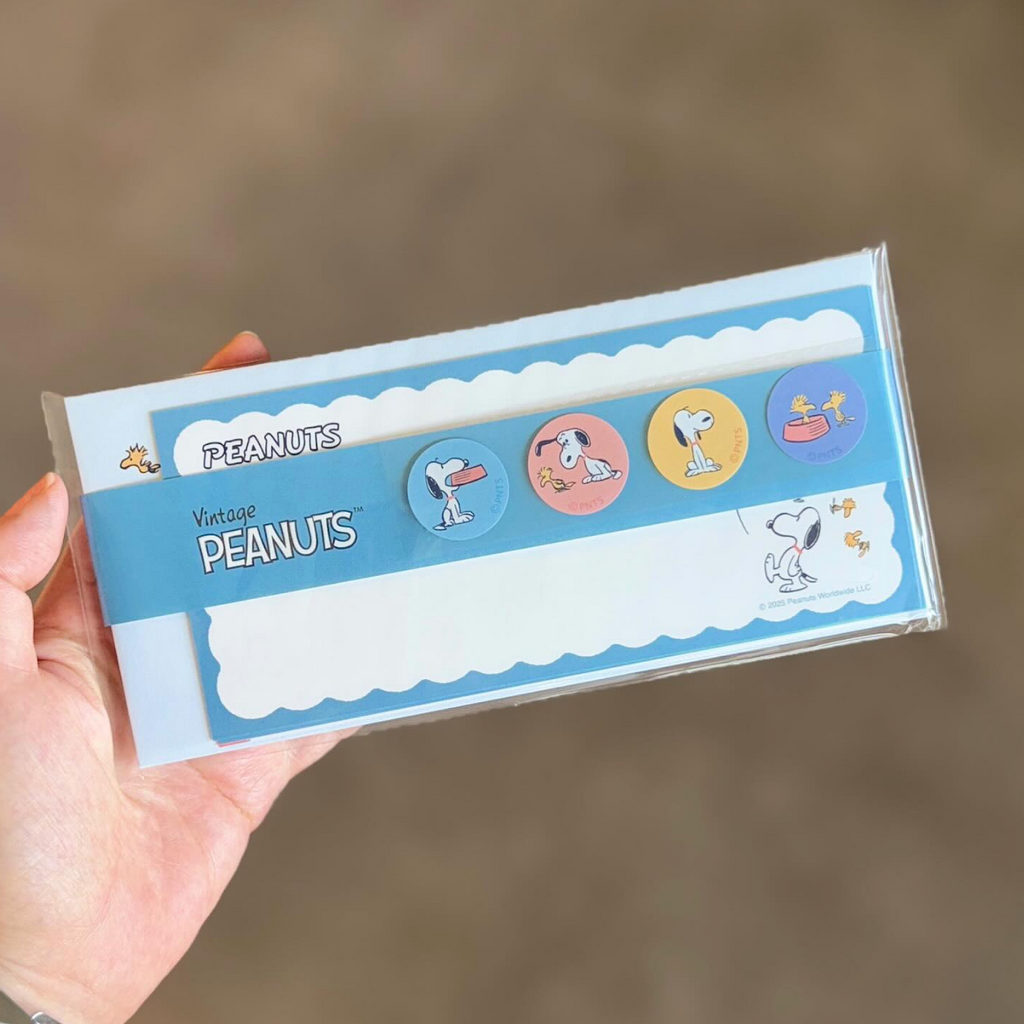 Peanuts Snoopy Mini Letter Set - Vintage | Kawaii Pen Shop