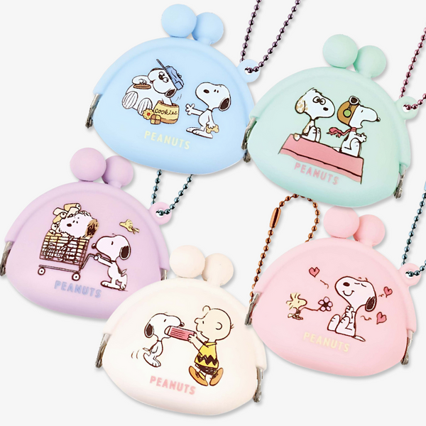 Peanuts Snoopy Mini Kiss-Lock Coin Purse - Surprise Pack