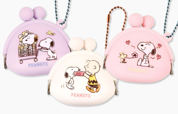 Peanuts Snoopy Mini Kiss-Lock Coin Purse - Surprise Pack