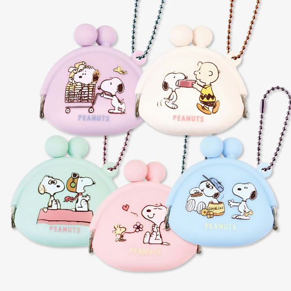 Peanuts Snoopy Mini Kiss-Lock Coin Purse - Surprise Pack