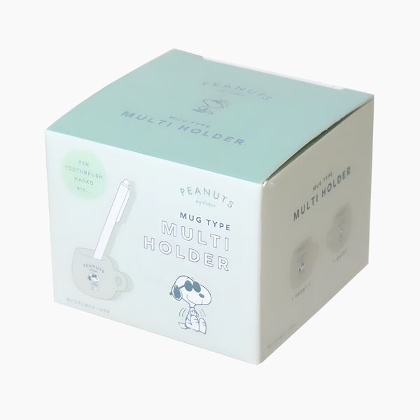 Peanuts Snoopy Mug Type Multipurpose Holder - Green