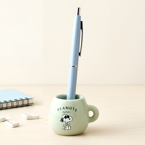 Peanuts Snoopy Mug Type Multipurpose Holder - Green