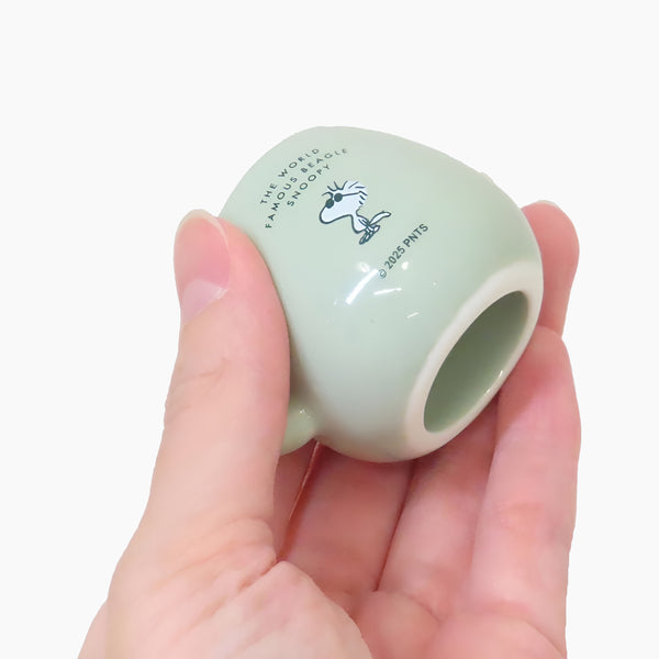 Peanuts Snoopy Mug Type Multipurpose Holder - Green