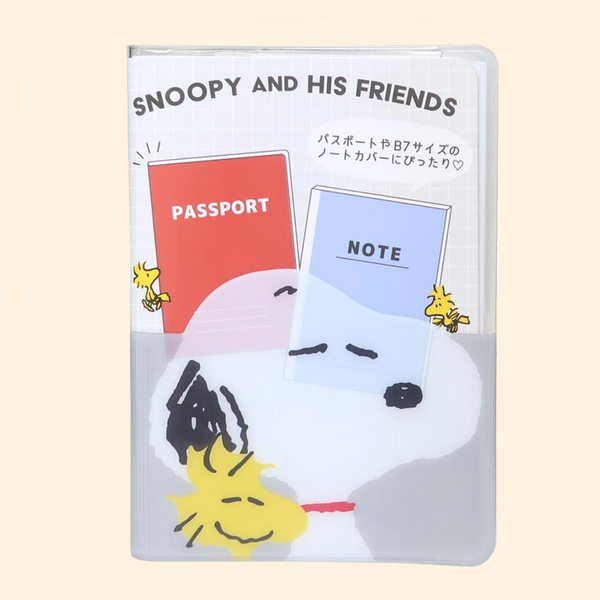 Peanuts Snoopy Passport Cover - Snoopy & Woodstock