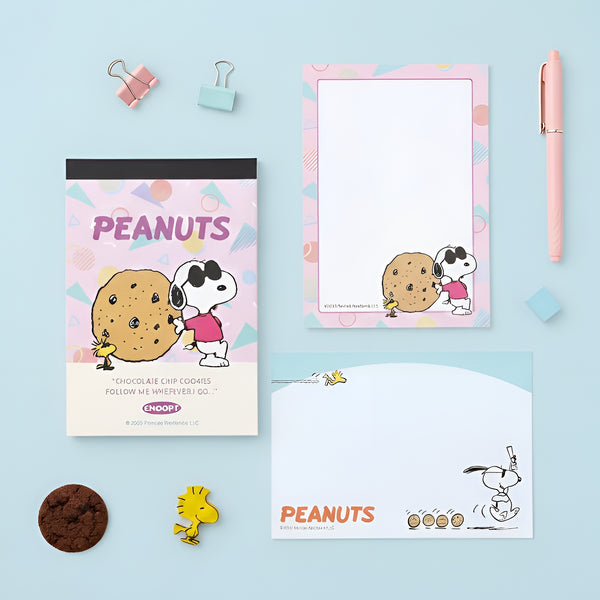 Peanuts Snoopy Petit Collection Memo Pad - Cookie