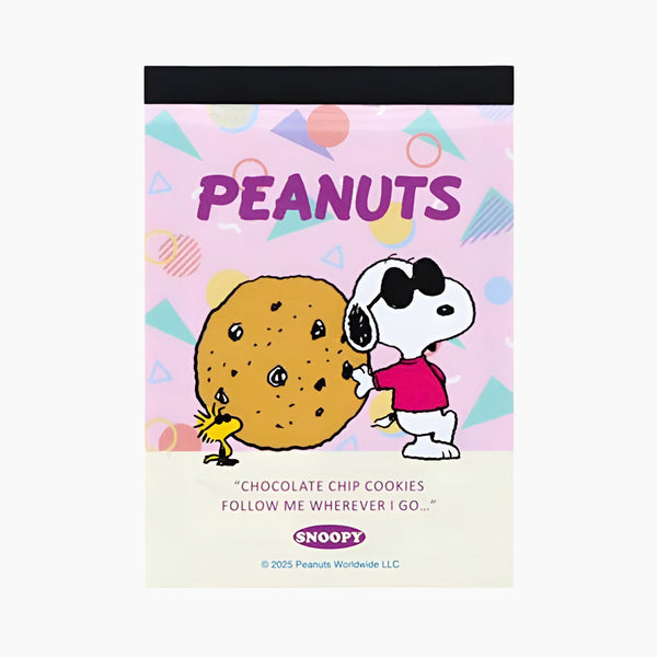 Peanuts Snoopy Petit Collection Memo Pad - Cookie