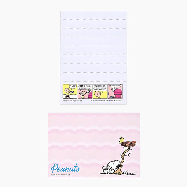 Peanuts Snoopy Petit Collection Memo Pad - Dinner Time
