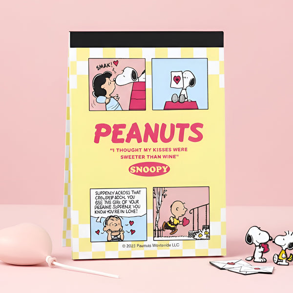 Peanuts Snoopy Petit Collection Memo Pad - Kisses