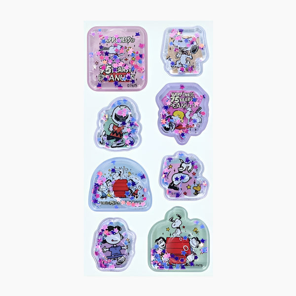 Peanuts Snoopy Petit Collection Stickers - Limited 75th Anniversary Edition