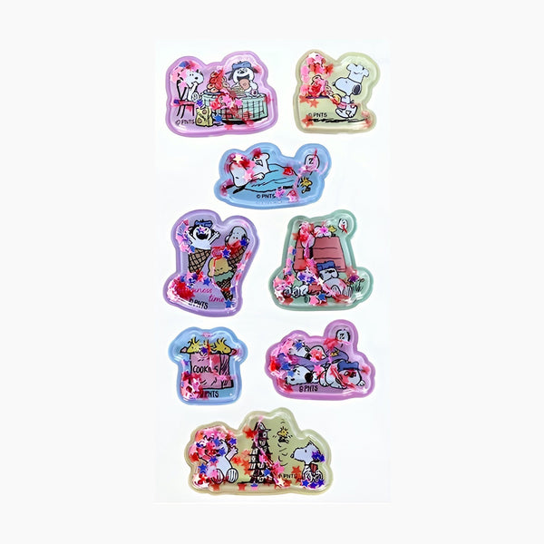 Peanuts Snoopy Petit Collection Stickers - Pink