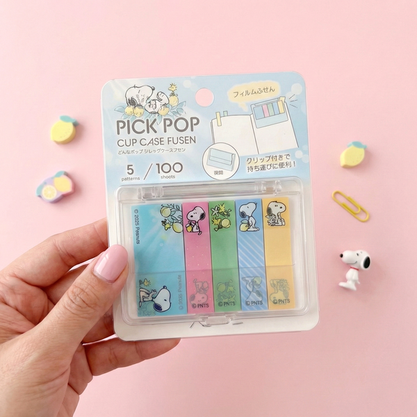 Peanuts Snoopy Pick Pop Sticky Notes - Lemons