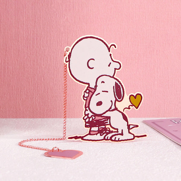 Peanuts Snoopy Rose Gold Bookmark