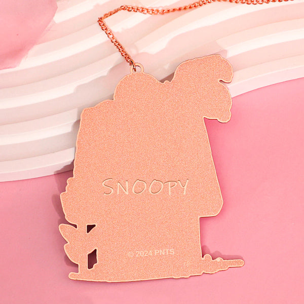 Peanuts Snoopy Rose Gold Bookmark