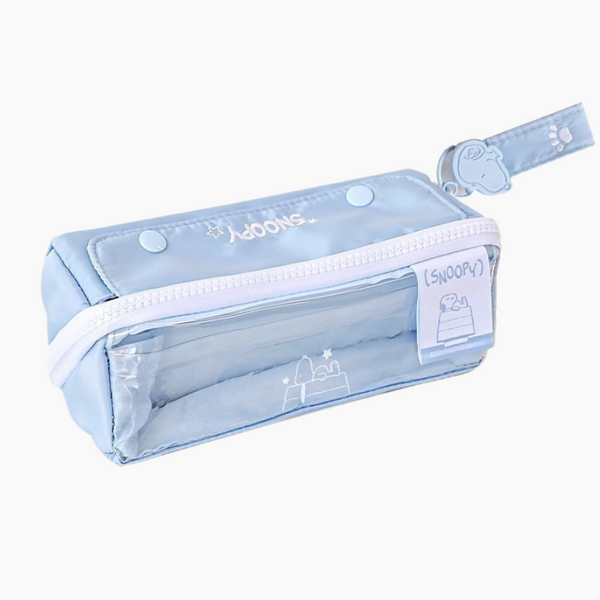 Peanuts Snoopy Large Pencil Case - Limited Rosy Posy Edition
