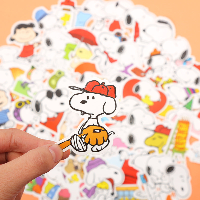 Snoopy Brain Sticker Peanuts Snoopy Stickers | Kawaii Pen Shop
