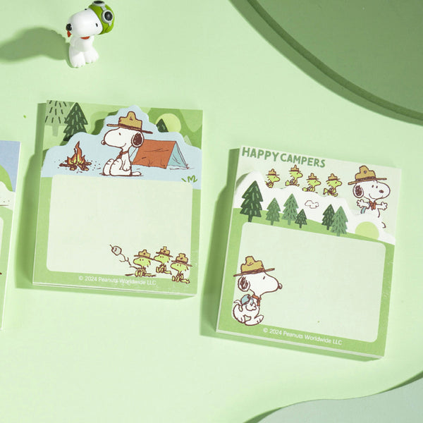 Peanuts Snoopy Sticky Notes - Happy Campers