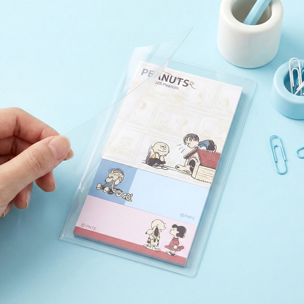 Peanuts Snoopy Sticky Notes Set - Vintage Series - Comic Strip