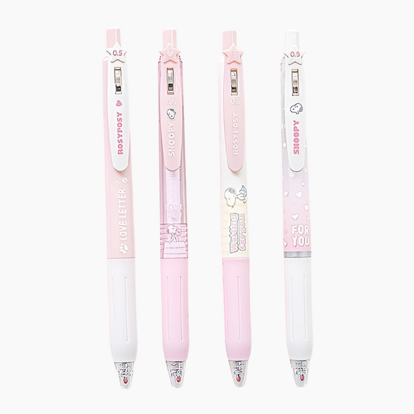 Peanuts Snoopy Sweet Dreams Gel Pen - Set of 4