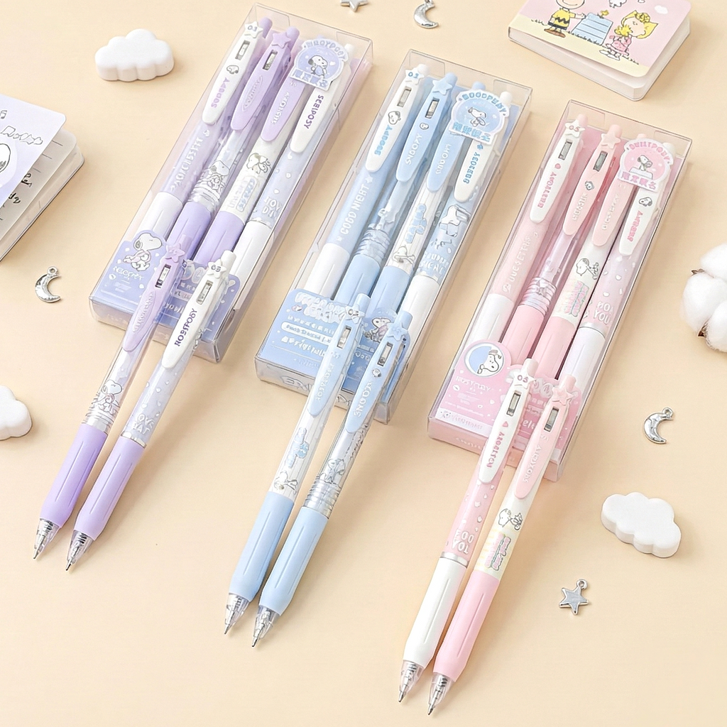 Peanuts Snoopy Sweet Dreams Gel Pen - Set of 4