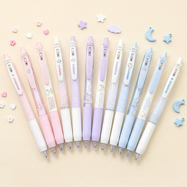 Peanuts Snoopy Sweet Dreams Gel Pen - Set of 4