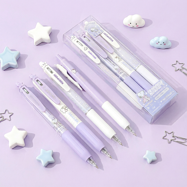 Peanuts Snoopy Sweet Dreams Gel Pen - Set of 4