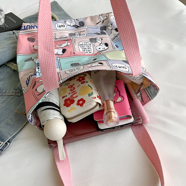 Peanuts Snoopy Tote Bag - Let's Play Together