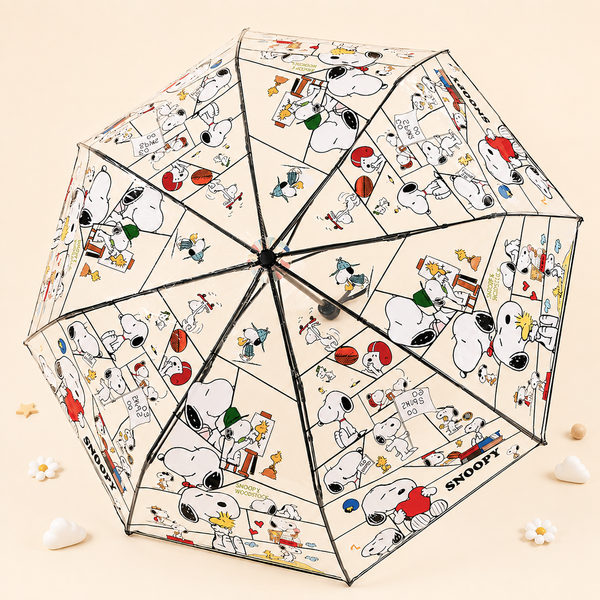 Peanuts Snoopy Transparent Umbrella