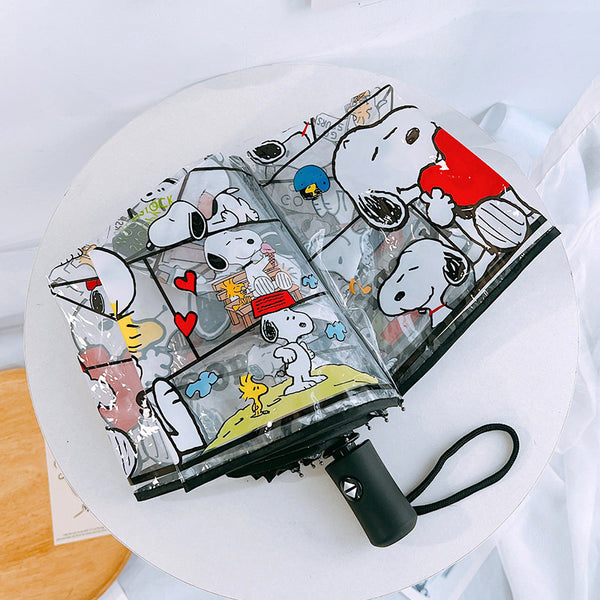 Peanuts Snoopy Transparent Umbrella