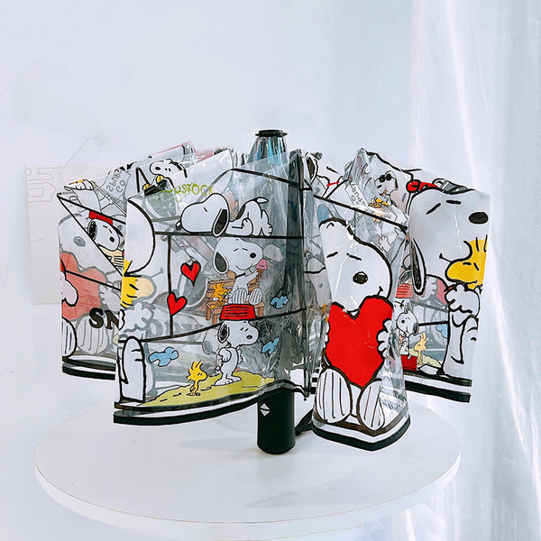 Peanuts Snoopy Transparent Umbrella