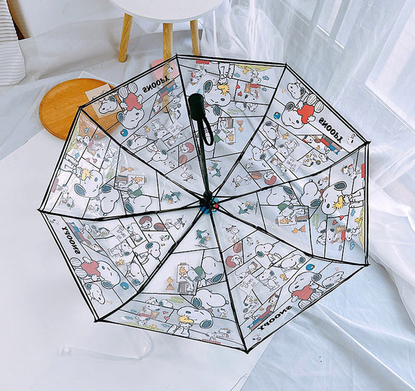 Peanuts Snoopy Transparent Umbrella