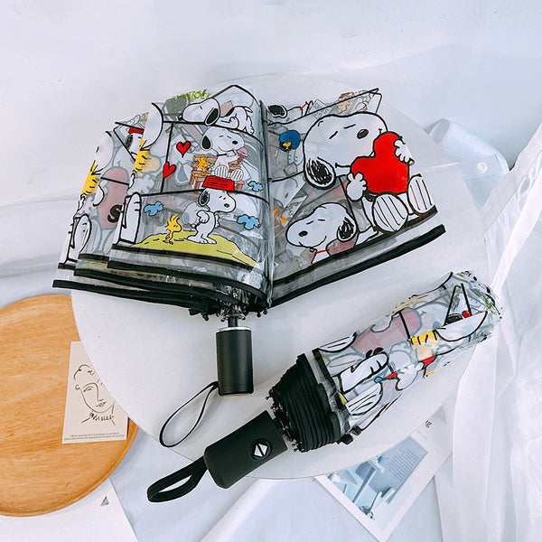 Peanuts Snoopy Transparent Umbrella