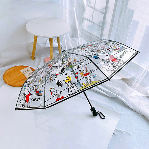 Peanuts Snoopy Transparent Umbrella