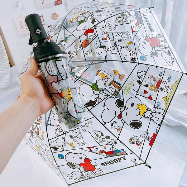 Peanuts Snoopy Transparent Umbrella