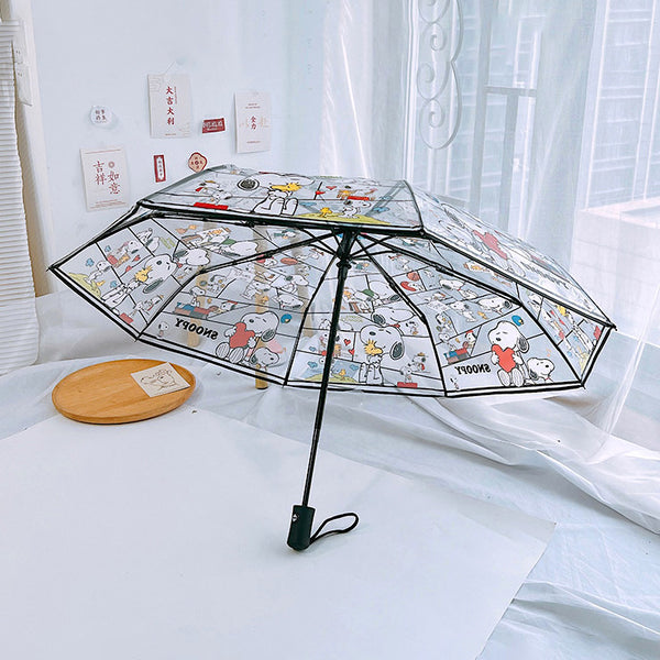 Peanuts Snoopy Transparent Umbrella