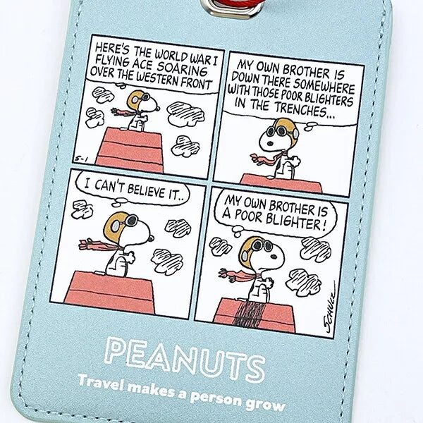 Peanuts Snoopy Travel Luggage Name Tag - Comic Strip