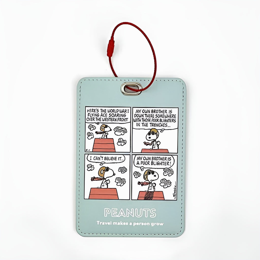 SNOOPY One-Touch Suitcase Belt - Comic Pink, Polyester, 5cm Wide, Max Length 172cm